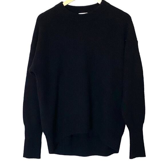 A.L.C.  Memphis Ribbed Wool Blend Sweater in Black, Size Small - Picture 14 of 14